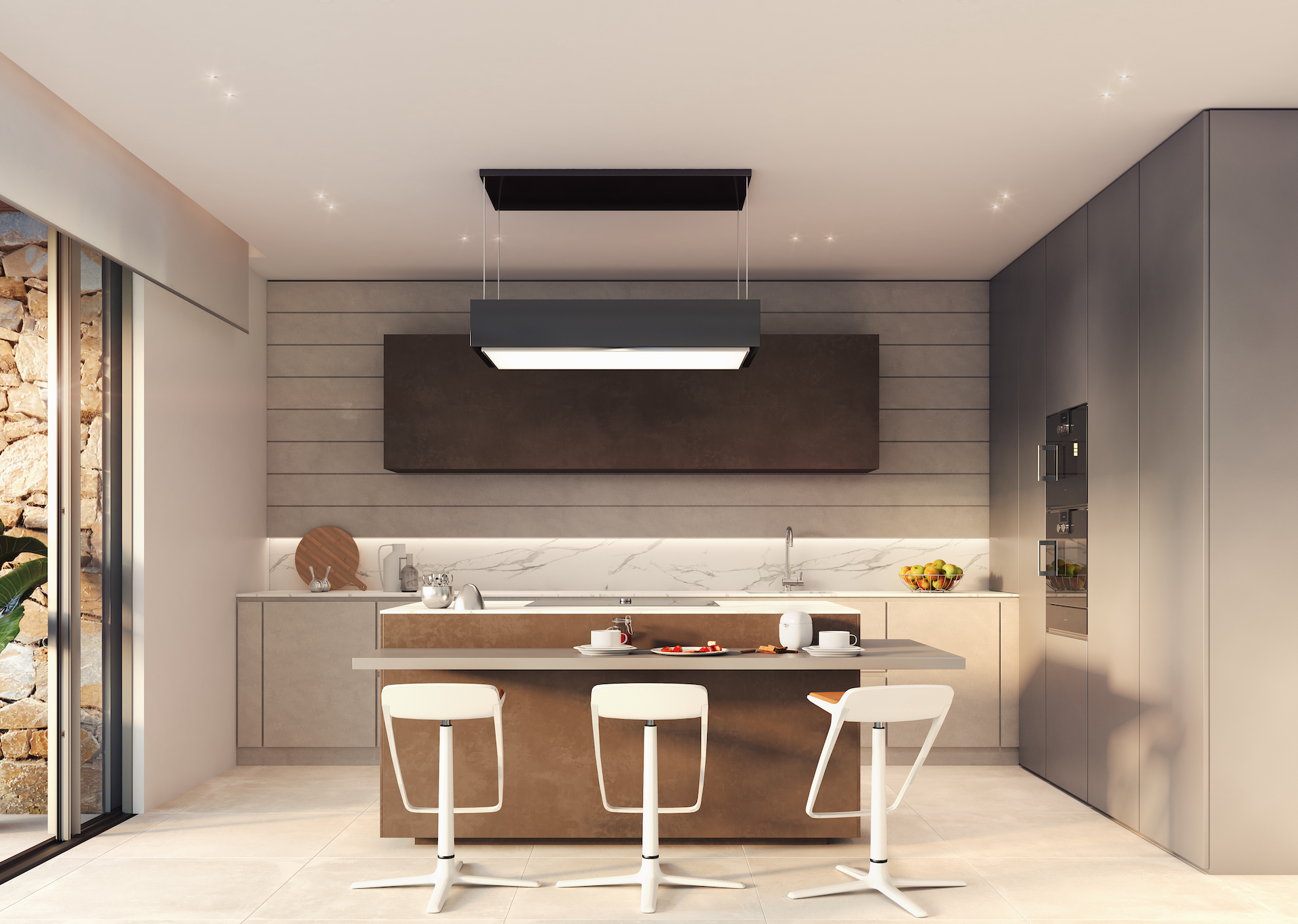 resa victoria ibiza real estate villa for sale new development furnet 2021 private pool interior modern  kitchen.jpg